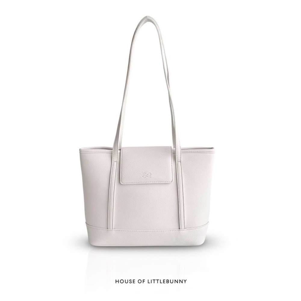 House of Littlebunny White Tote Bag